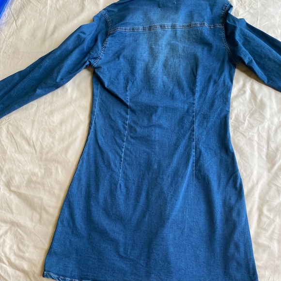 C'est Toi denim dress  Size S - Picture 3 of 5